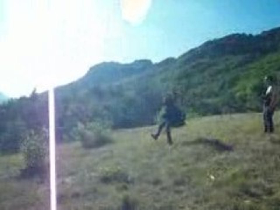 DECOLLAGE DU SITE DE VOL LIBRE DE  ST JALLES