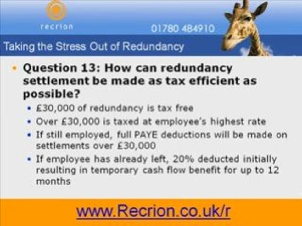 Redundancy Procedures In - Receive Free Video Series Now!