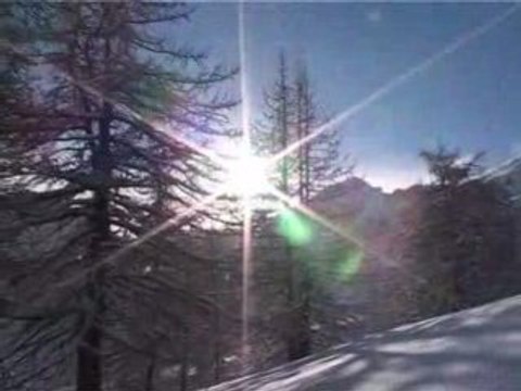 Serre Chevalier - poudreuse - ski Hautes Alpes