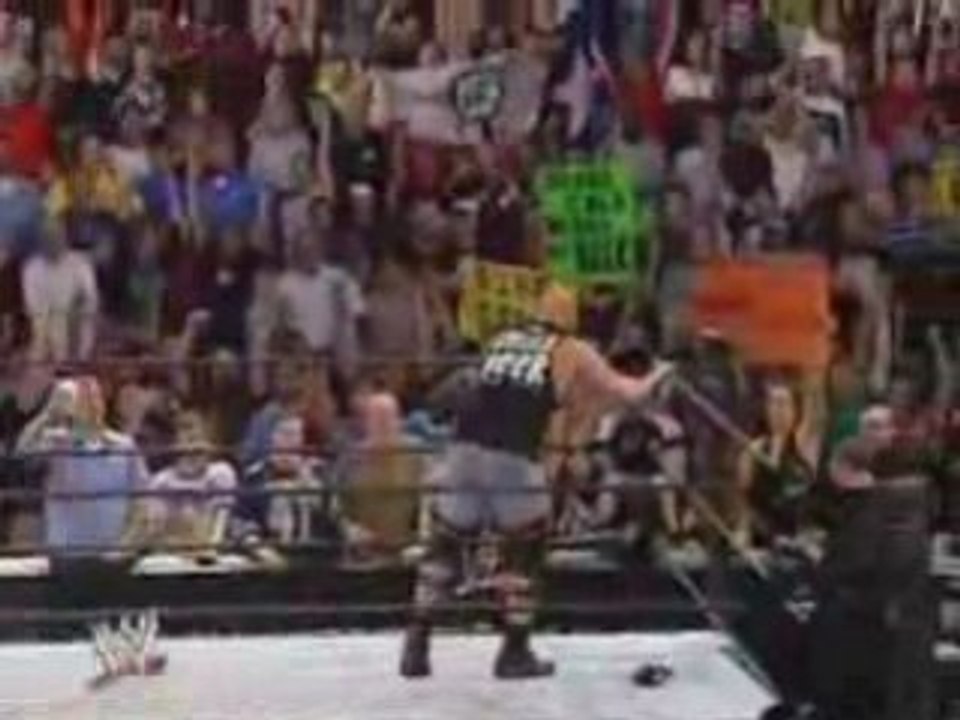Jonathan Coachman and Stone Cold Steve Austin Segment