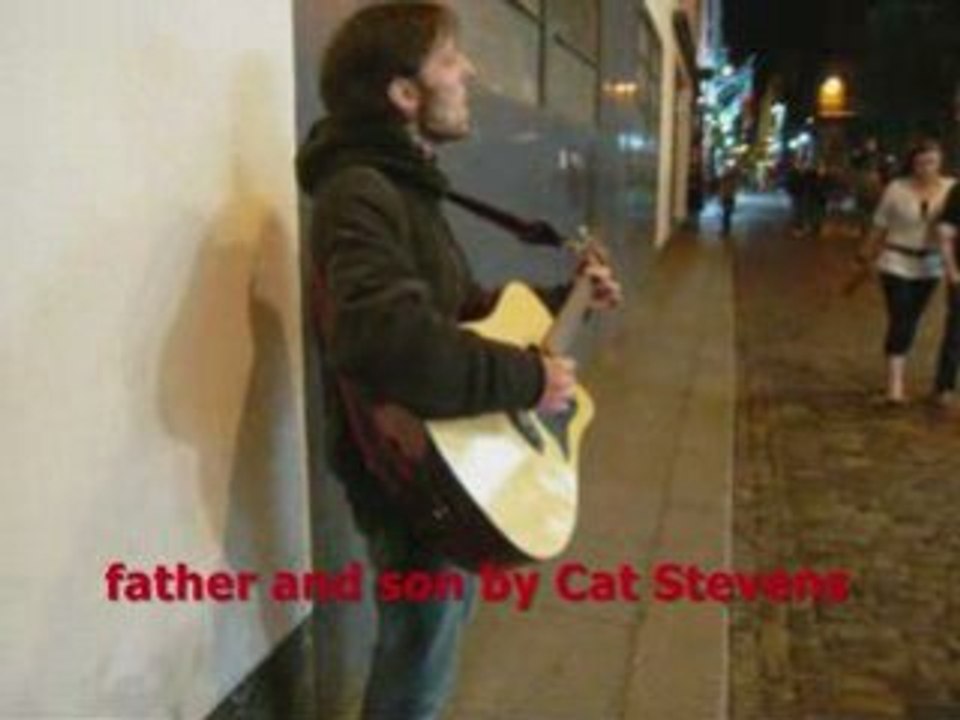 cat stevens (cover) | temple bar ,dublin , ireland