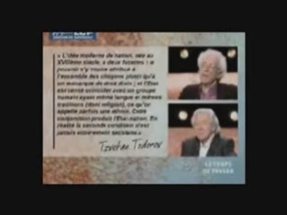 2/3 - La peur des barbares par Tzvetan Todorov