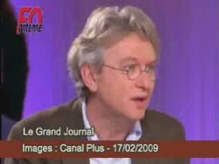 Mailly au "Grand Journal" 17/02/09 Extraits