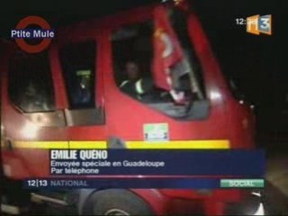 Les journalistes assiègés en Guadeloupe