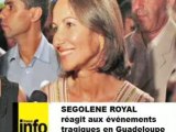 Ségolène Royal réagit aux événements en Guadeloupe