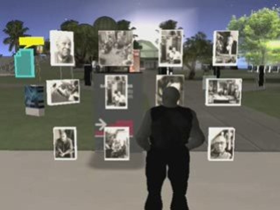 Musée français de la photographie dans Second Life ©