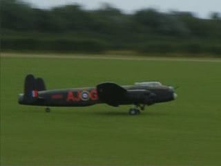 RC Lancasters and Spitfire Display @ East Kirkby