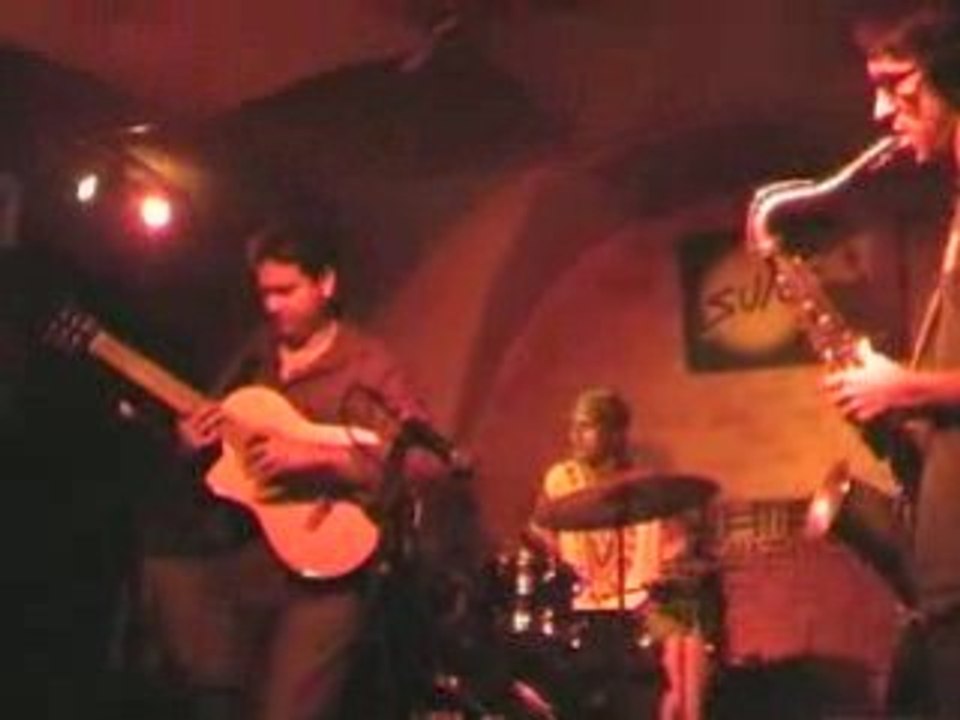 Fahem Kader - jam session - drums Alifa - Sunset Paris 2008