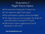 Night Vision Equipment – 1st Generation Information