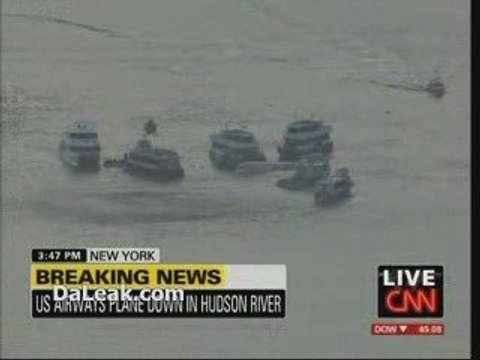 DaLeak.com US Airways Plane Crashes into Hudson Flight 1549