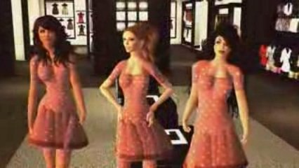 3 female avatars go shopping at Armidi in Second Life