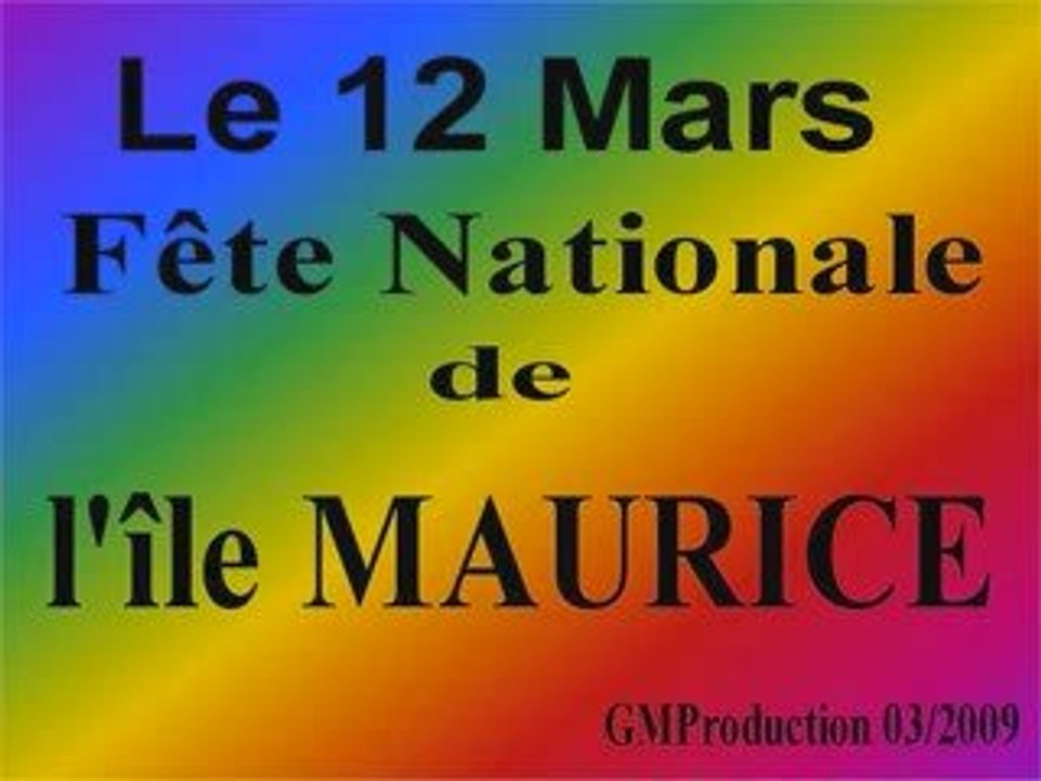 12 Mars Fête Nationale de l'île Maurice