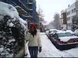 Snow in London !! Feb 2 09