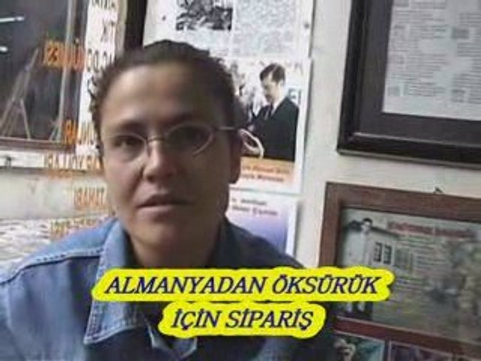 OKSURUK İCİN ALMANYADAN SİPARİS