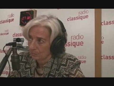 Christine Lagarde sur Radio Classique (1/2)