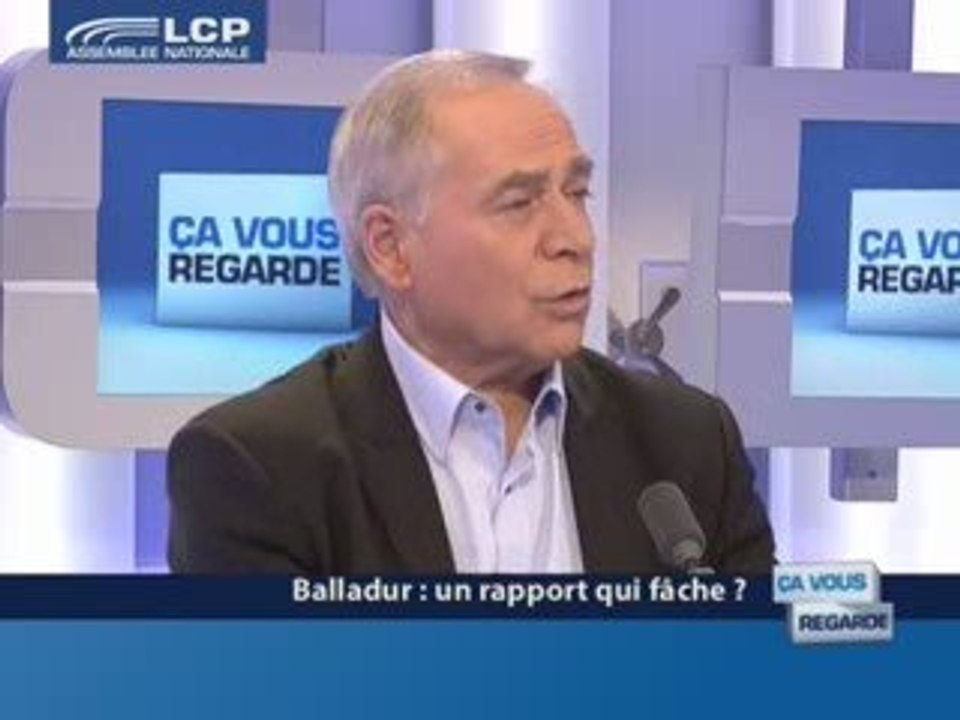 Patriat sur le rapport Balladur  2eme partie