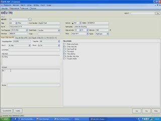 Quản lý điều trị - Phan mem Quan Ly Nha Khoa 2009