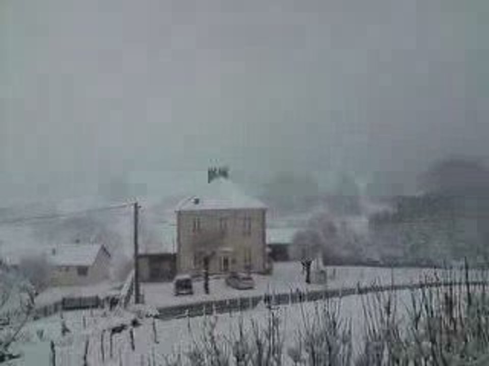 *** de neige