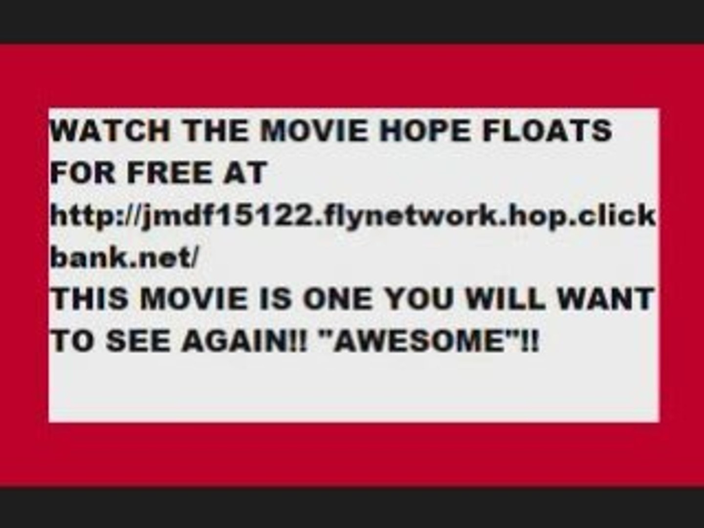 Watch Hope Floats