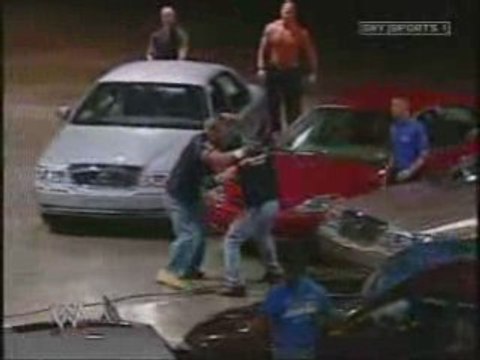 Eddie Guerrero Vs John Cena (Parking Lot Brawl)(1)