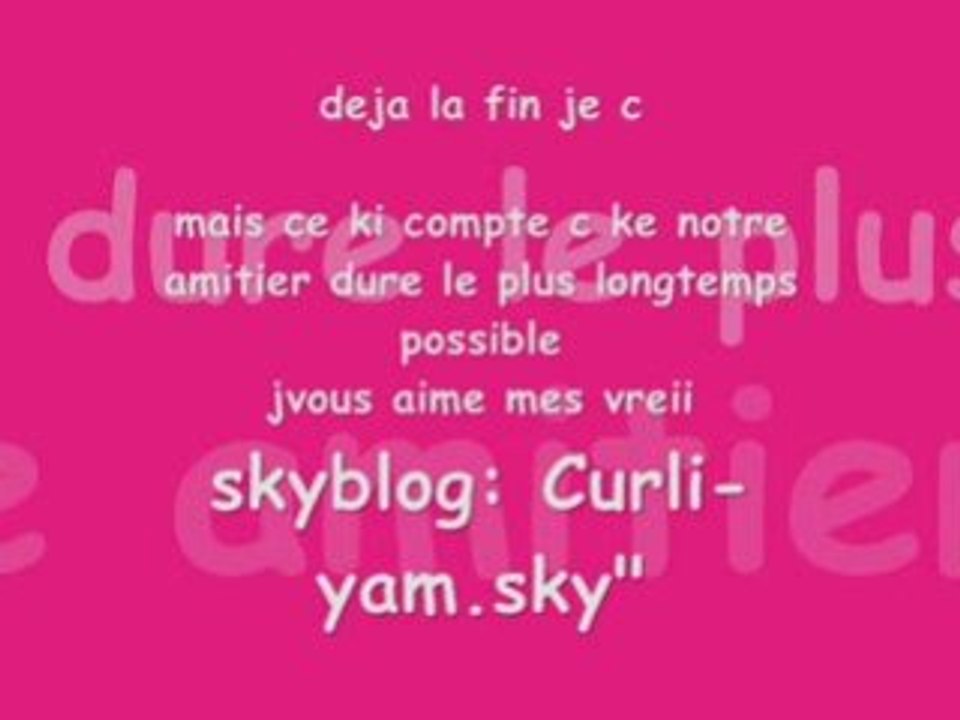 Mais vreii jvous aime trop