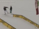 TTR Tricks - Chas Guldemond snowboarding tricks at NZ Open