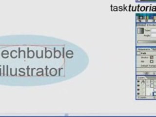 Create a speechbubble in illustrator - Tutorial