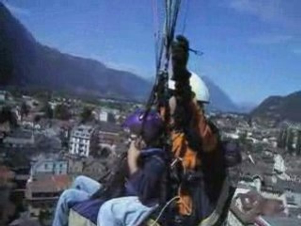 sami's paragliding flight