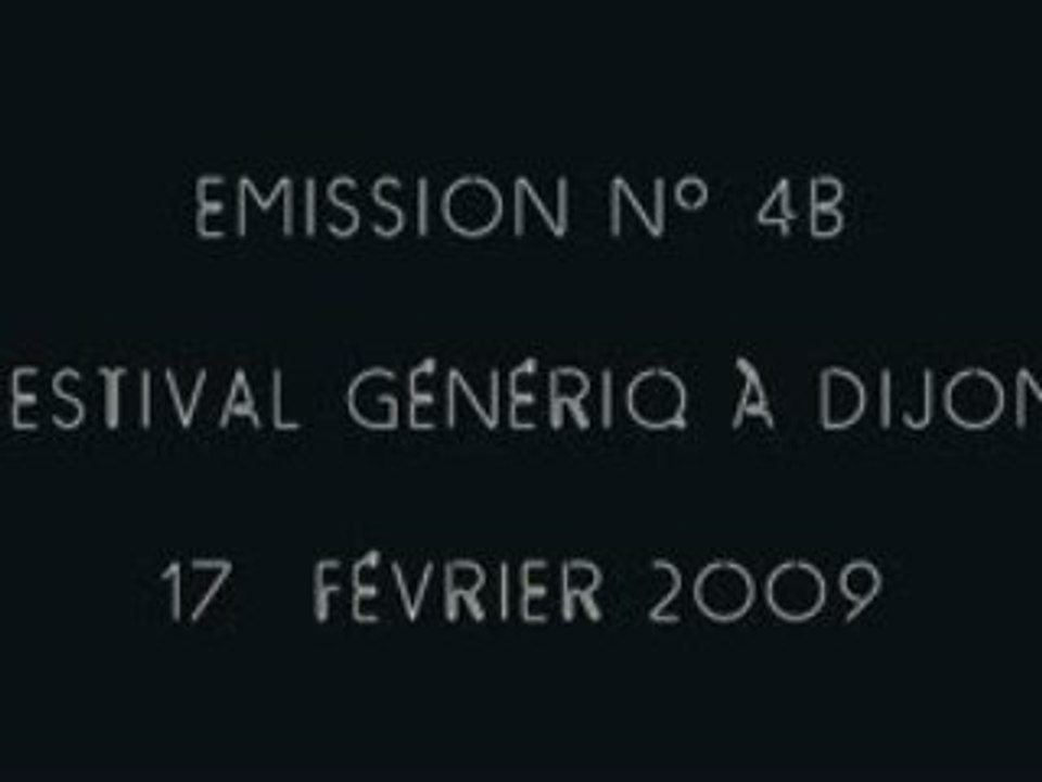 N°4B La vapeur,Dijon,Génériq "Ce soir j'peux pas...Génériq!"