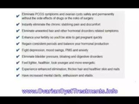 Treatment Of Ovarian Cysts Treatment For Ovarian Cysts