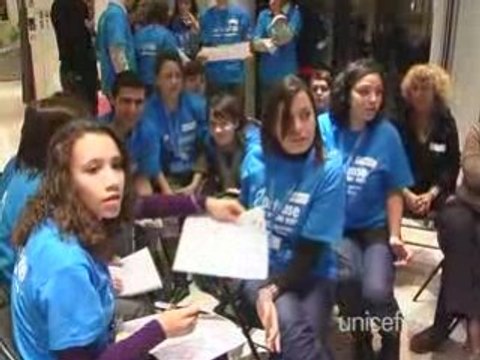 Rencontre des Jeunes ambassadeurs de l'Unicef France