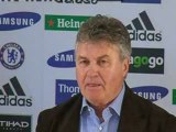 Guus Hiddink talks ahead of his first Chelsea game