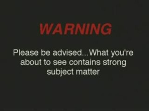 WARNING: Please be advised
