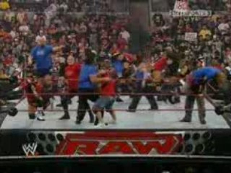 15 man Battle Royal Raw vs ECW vs Smackdown