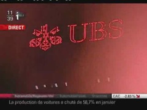 Télézapping : UBS, bombe bancaire