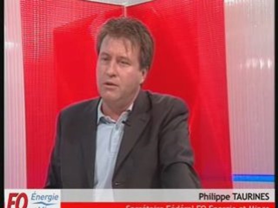 Philippe TAURINES - Secrétaire Fédéral FO Énergie et Mines