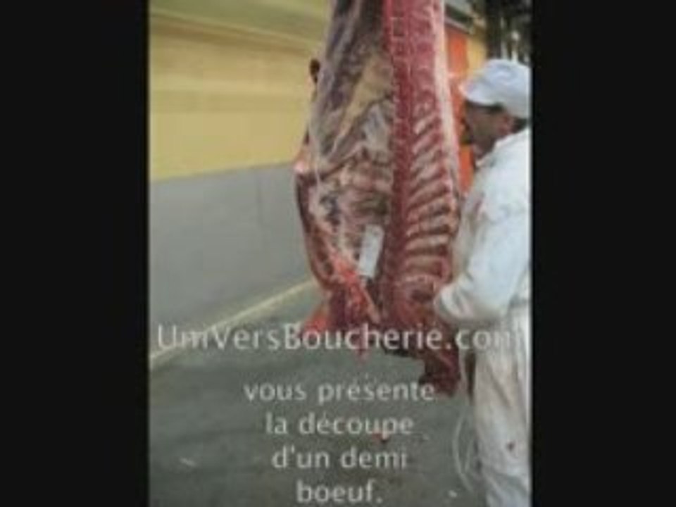 Découpe demi bête