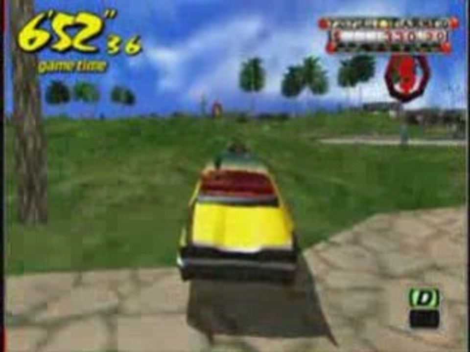 Video test sur Crazy Taxi Fare Wars [PSP]