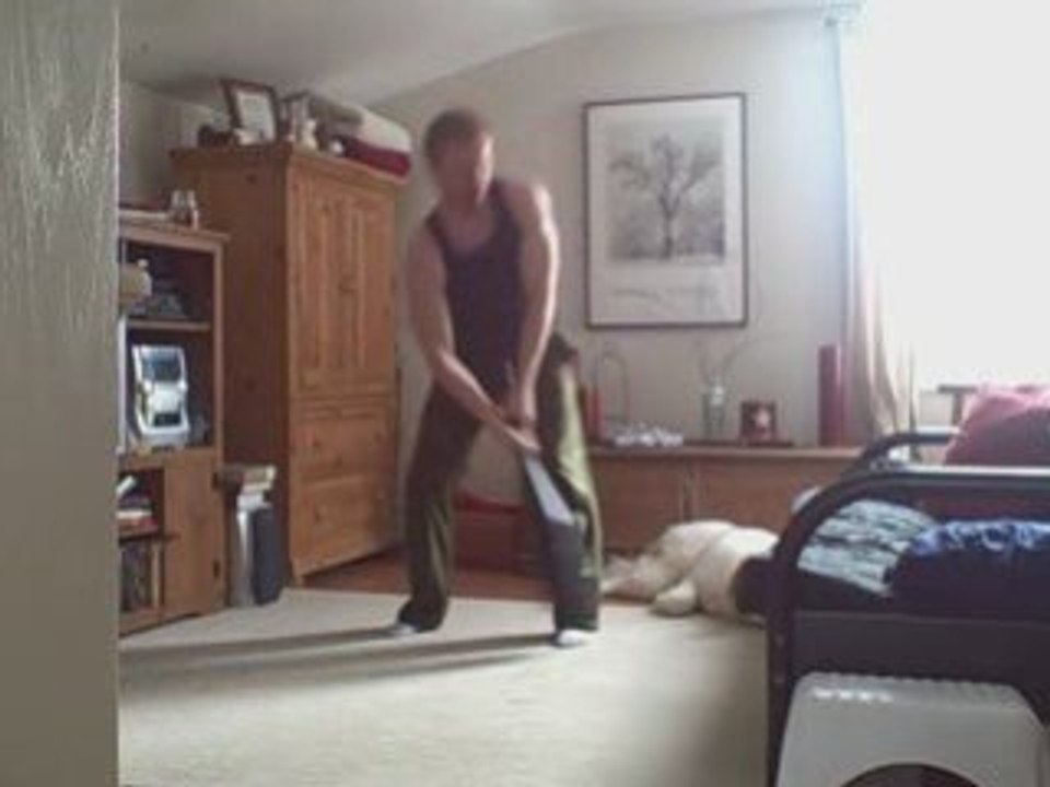 Two-handed Bruiser (45 lb clubbell) Training Session