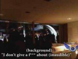 Suge Knight footage moments before he gets beat up.