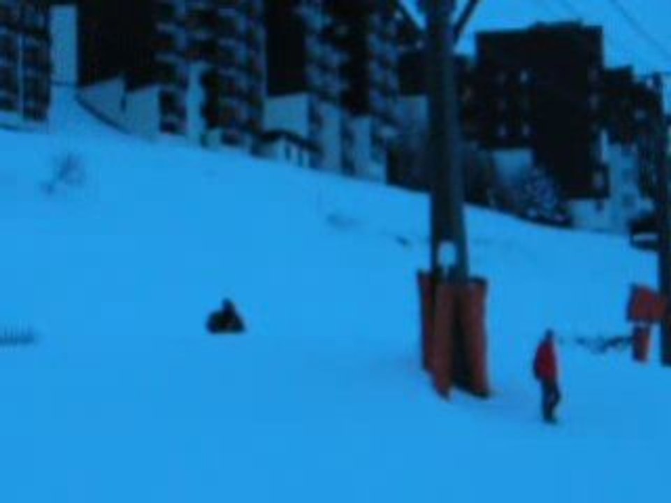 a la neige