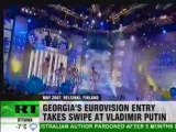 Georgia faces Eurovision axe over Putin song