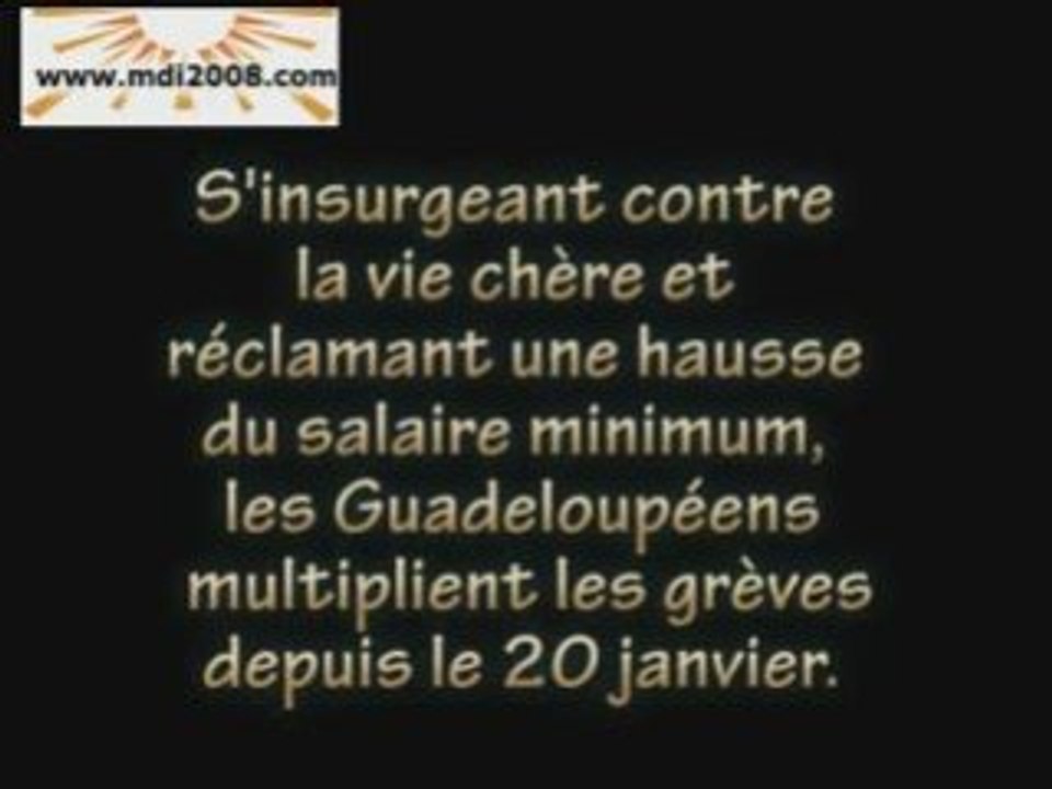 Kemi Seba sur la crise en Gwada et Madinina