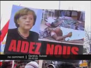 Manifestation tamoule à Genève