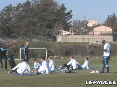Gerets et Niang après OM-Twente