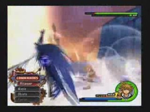 Kingdom Hearts 2 Bonus/Sephiroth Battle