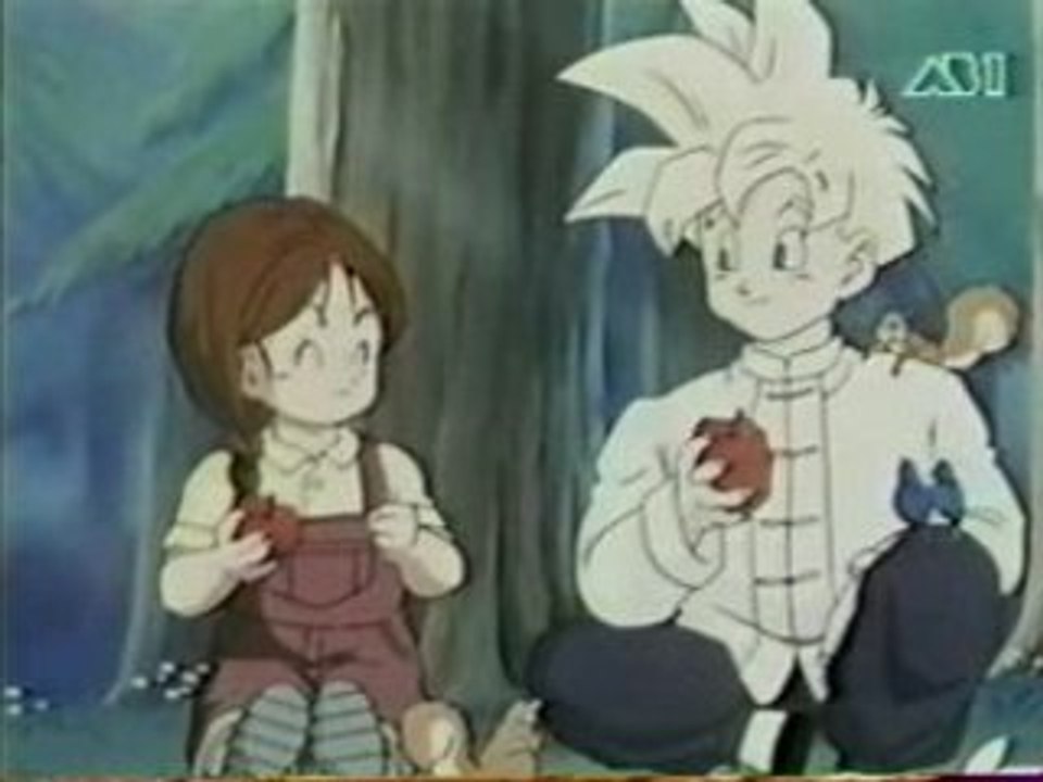 Premier flirt pour Sangohan