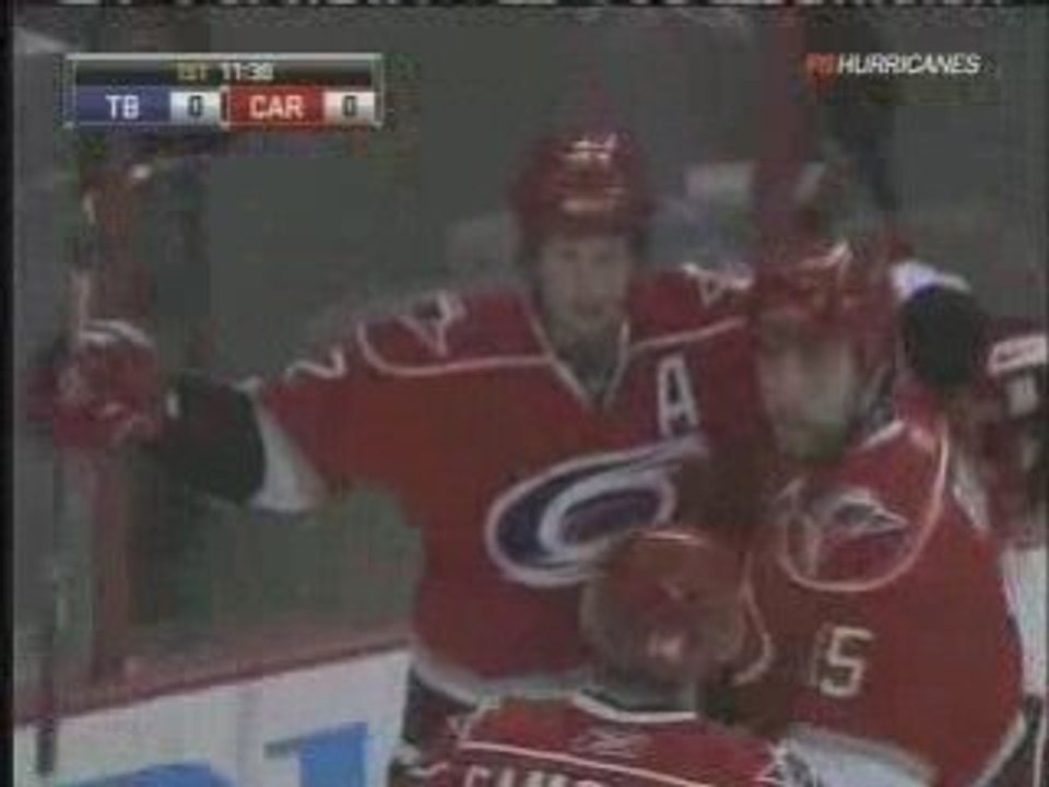 Hurricanes - Lightning Highlights (2/20/09)