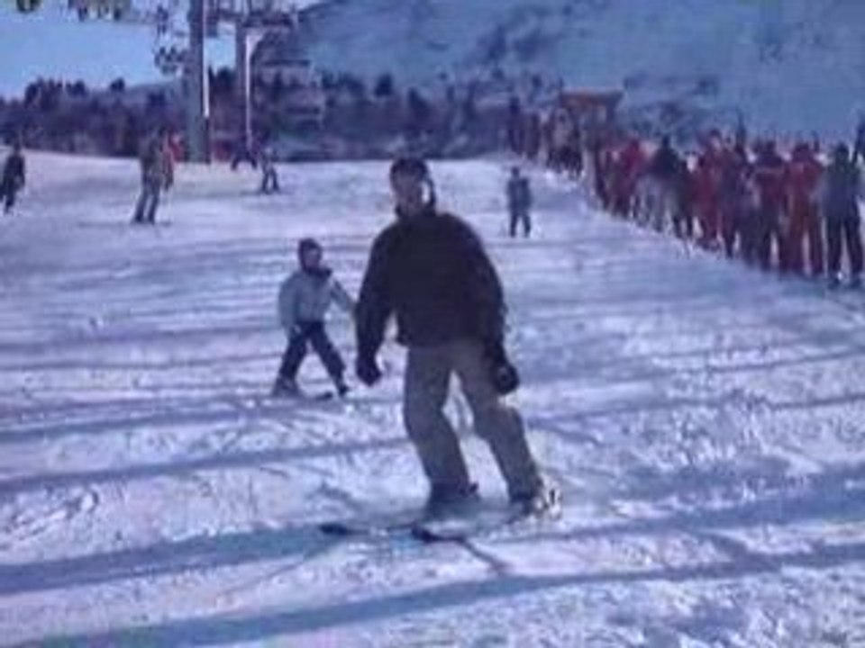 Apolline en slalom
