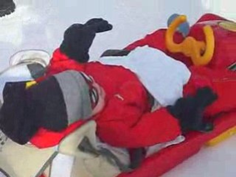 Lou au ski